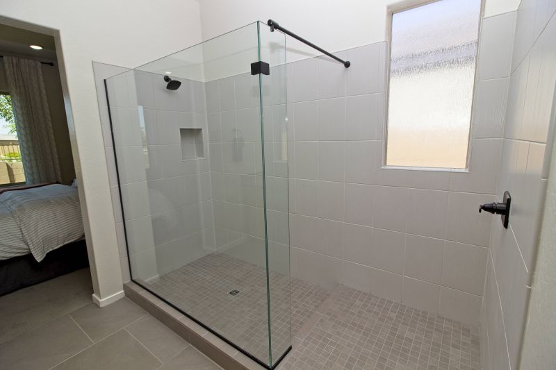 Open Concept Shower Design