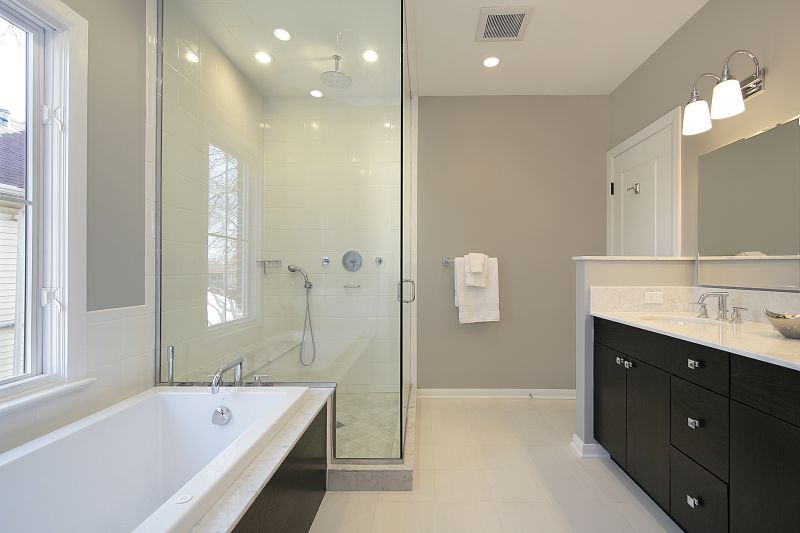 Spacious Bathroom Shower